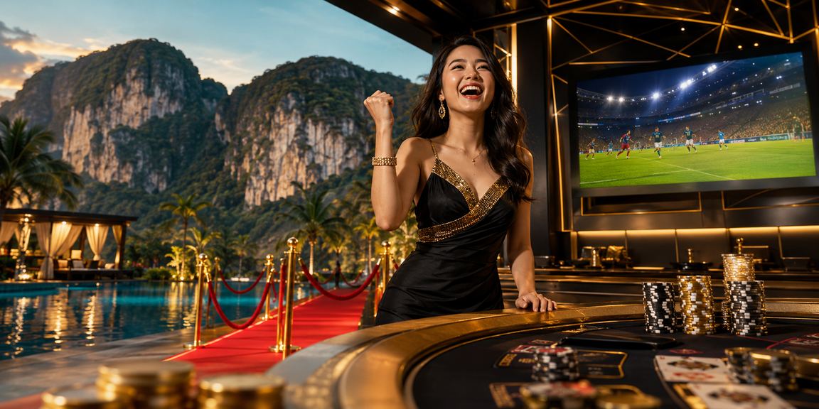 Pengalaman kasino langsung permainan baccarat di Ipoh